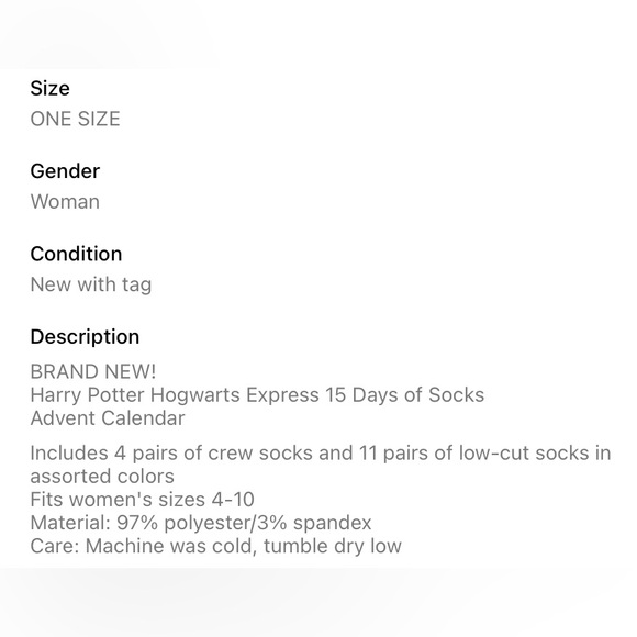 Harry Potter Advent Calendar - Picture 9 of 9